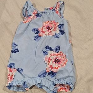 Baby Girl Floral Romper